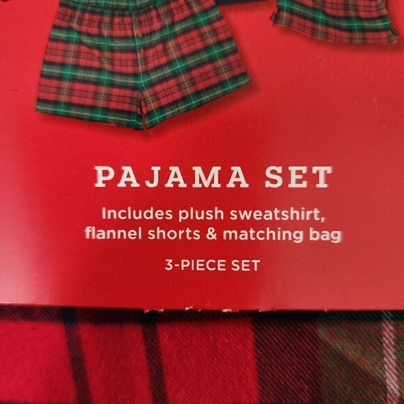 New Christmas Plaid Wondershop Women's Pajama Set - Picture 4 of 4